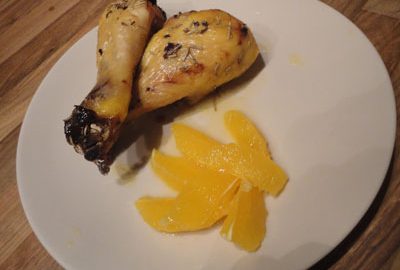 Ricetta Cosce di Pollo all’arancia