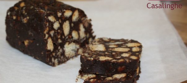 Ricetta salame di cioccolato