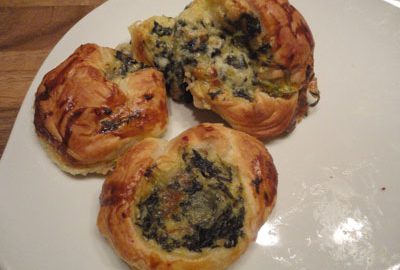 Ricetta Pizzette Spinaci e stracchino