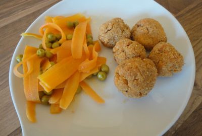 Ricetta Polpette al salmone con salsa arancia