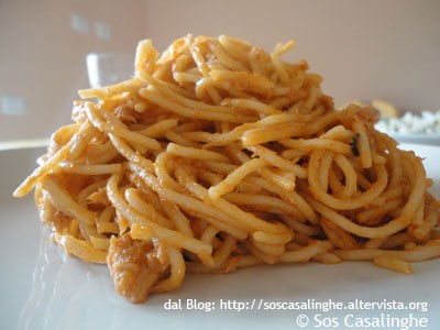 Ricetta spaghetti tonno alle verdure
