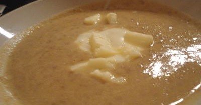 Ricetta Zuppa di lenticchie e fagioli con quadratini di bruschetta