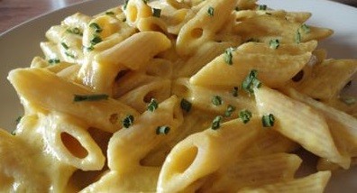 Ricetta Penne con crema di peperone giallo