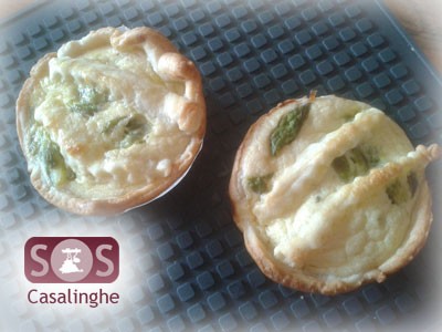Ricetta Tartelette con Asparagi