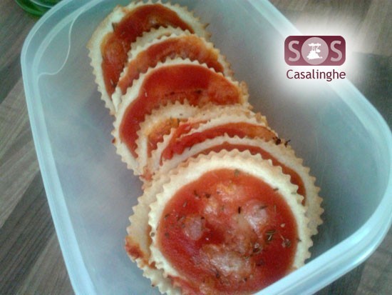 Crackers al gusto pizza