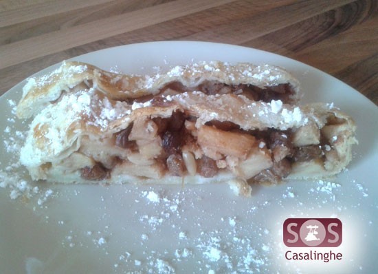 Strudel di mele del Trentino