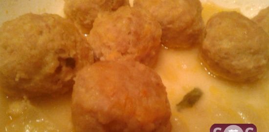 Polpette di vitello allo zenzero