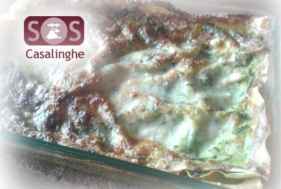 Lasagne con spinaci