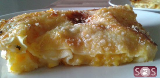 Ricetta Lasagne con zucca aromatizzate al basilico