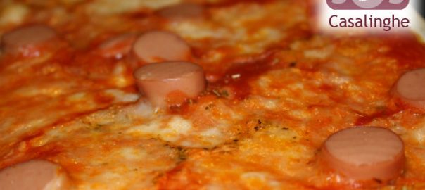 Ricetta Pizza Margherita con Wurstel