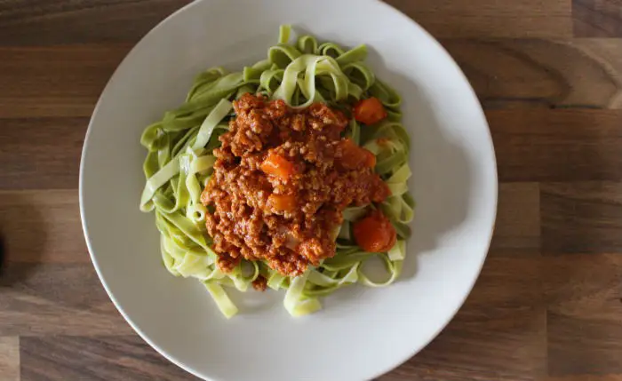 Tagliatelle al ragù di carne