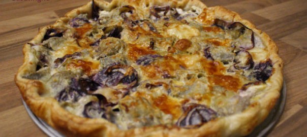 Torta salata ai carciofi