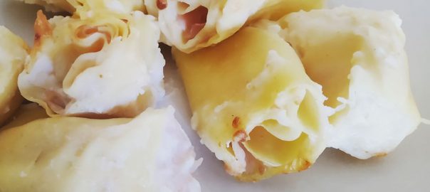 Rosette con prosciutto cotto
