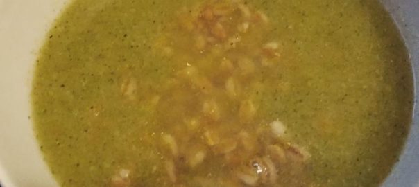 Crema di broccoli con farro