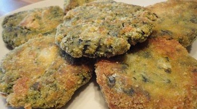 Ricetta frittelle di bietole con stracchino al forno