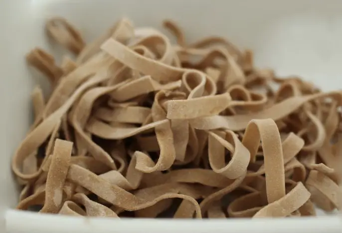 Tagliatelle con farina di castagne