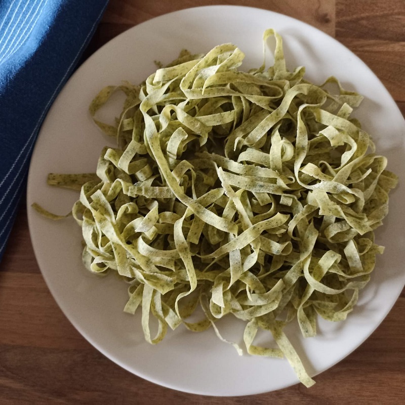 Tagliatelle verdi di spinaci