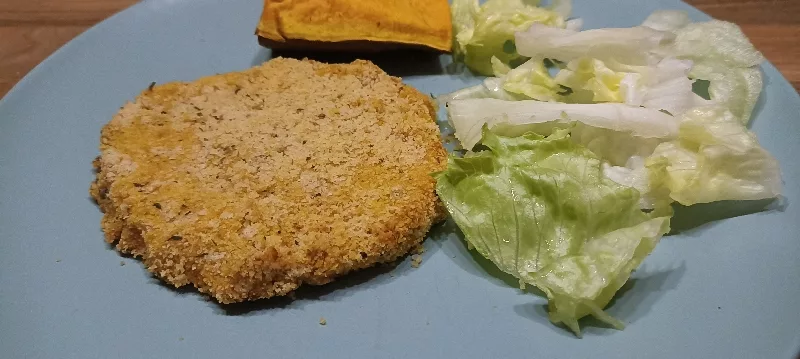 Burger di zucca e ceci